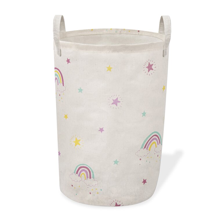 Fabric Laundry Basket with Handles