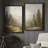 Framed Canvas Wall Art, Vintage Abstract Wall Canvas Prints-2085318380-2085318370