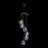 Hud Plastic Abstract Wind Chime
