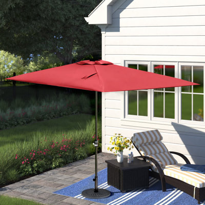 Taeveon 120'' x 78'' Rectangular Market Umbrella