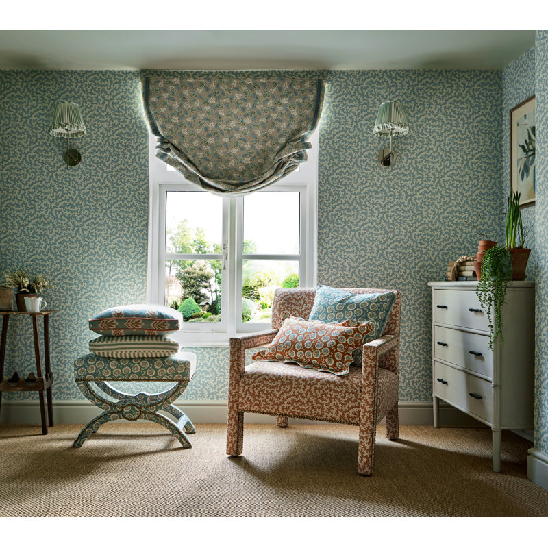 Truffle Wallpaper, Indigo