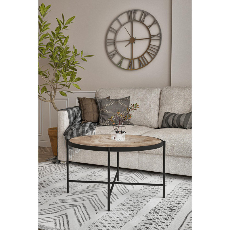 Table basse, Pin antique