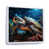 White Floater Framed selected