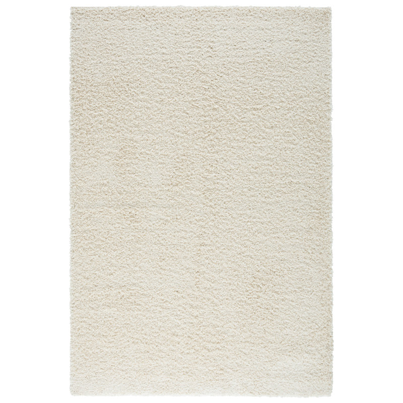Tapis blanc Aucunoin, Rectangle 5 pi 1 po x 7 pi 6 po