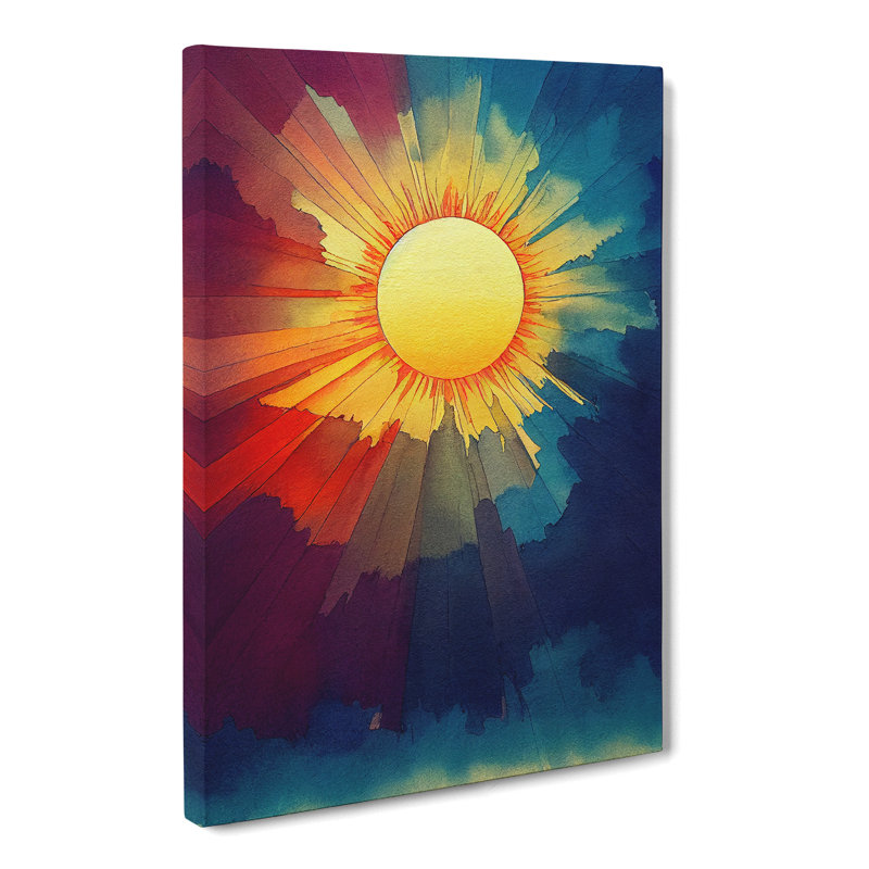 Magical Sun Vol.2 - Wrapped Canvas, 76cm H x 50cm W x 3cm D