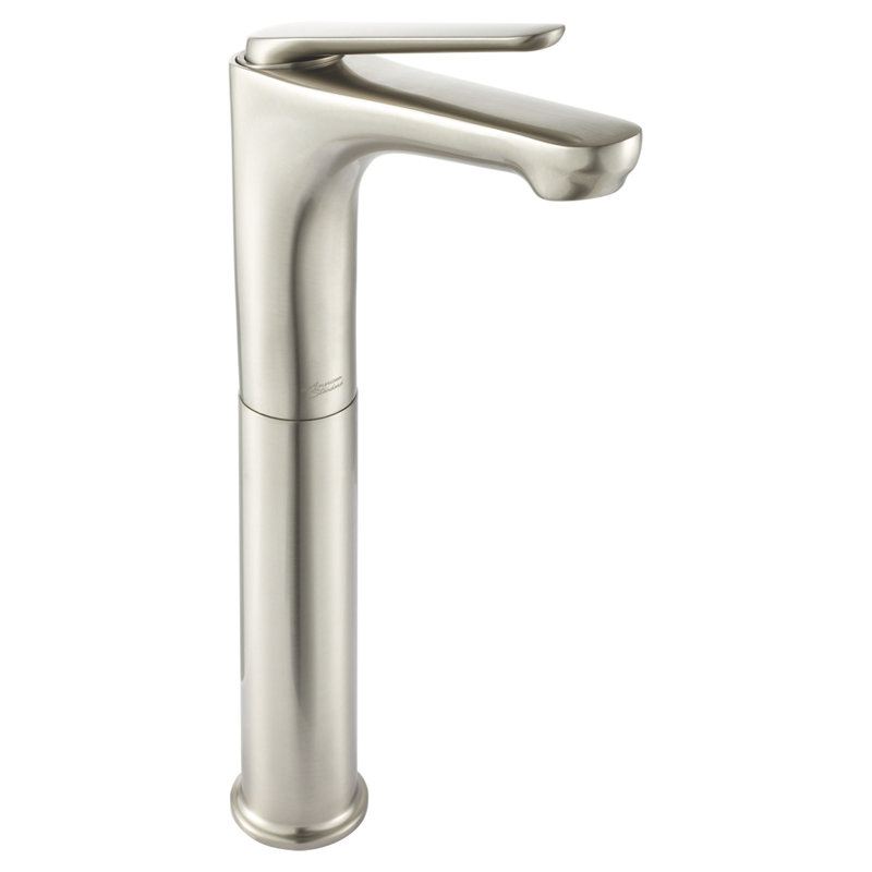 Robinet de salle de bain vasque avec ensemble de drain Studio S, Nickel brossé