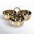 Joss & Main Steel/ Brass Condiment Server-162431585