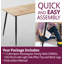 Antigua Metal Base Dining Table