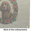 Planche à découper en verre Irish Water Spaniel
