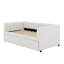 Lit de jour simple tapissier avec tiroirs-319255523