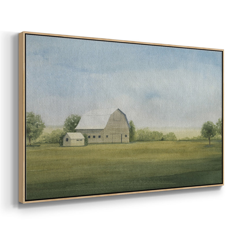 «Grove Farm II», reproduction sur toile encadrée, H 17 po x l 25 po x P 2 po, Naturel