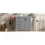 Meuble-lavabo moderne de 36 po avec lavabo en céramique, porte à fermeture en douceur, tablette réglable et 3 tiroirs.-442707286