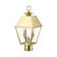 Tête de lanterne câblée à 2 lumières H 17,5 po Houlihan-47203996