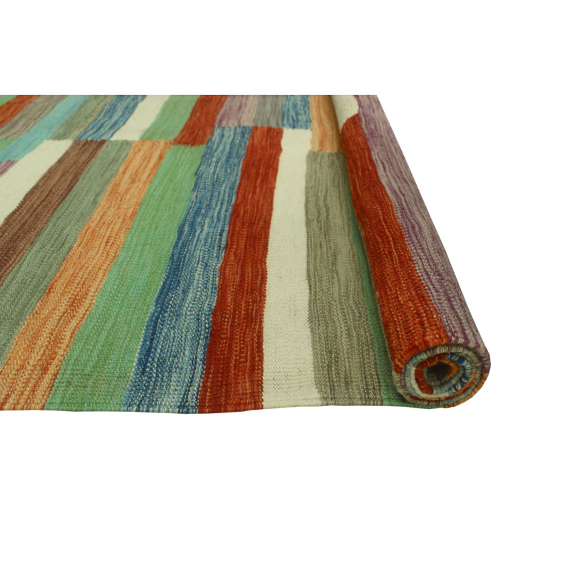 Braxton-Rocco Wool Geometric Indoor Rug