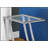 Modern C-Shaped Accent Table With Clear Tempered Glass Top, Perfect For Living Room And Bedroom-1190902828