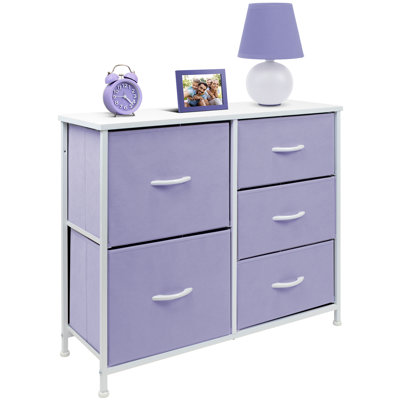 Commode 5 tiroirs l 33,5 po