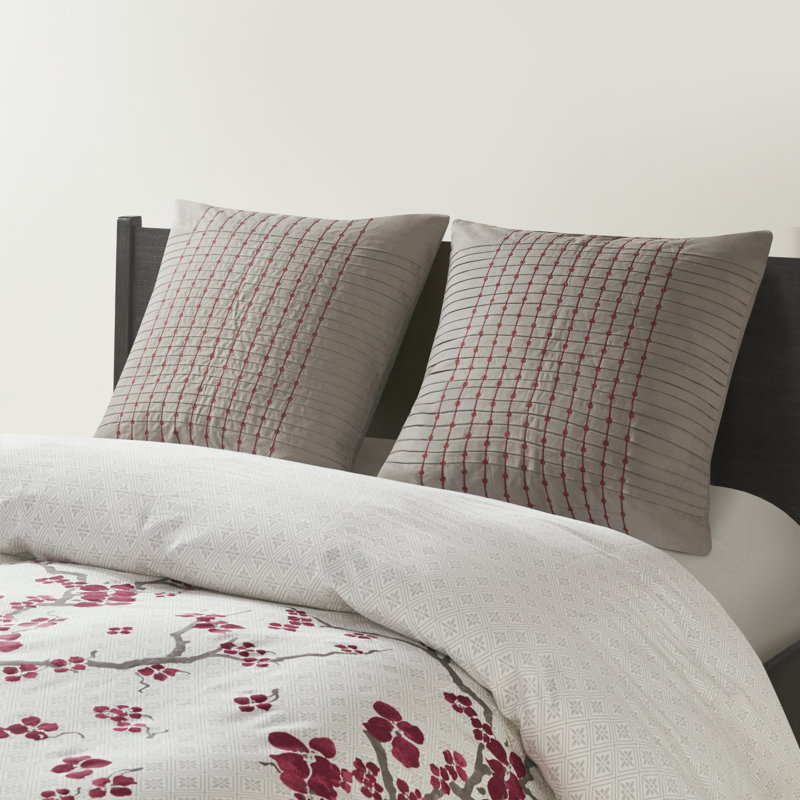 Cherry Blossom Modern & Contemporary Floral Duvet Cover