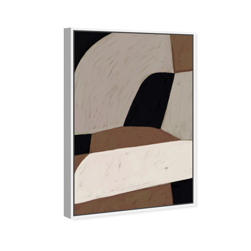 Hiding Away Print by Oliver Gal, 17"H x 25"W, White Floater Frame
