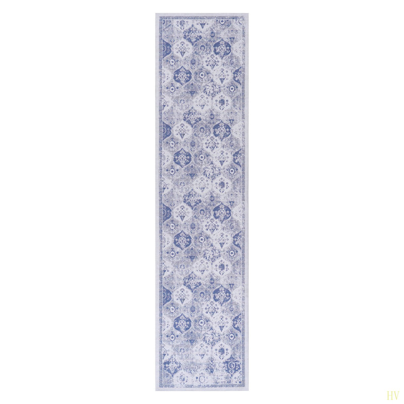2'6''X10' Runner, Washable Rug, Low-Pile, Non-Slip, Non-Shedding, Foldable, Kid & Pet Friendly - Area Rugs For Living Room, Bedroom, Kitchen, Dining Room Rug (2'6''X10')