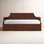 Antavious Coastal Cottage Solid Wood Twin Daybed with Storage Drawers