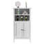 Armoire de salle de bain autoportante l 19,5 po x H 36 po x P 11 po Charlee
