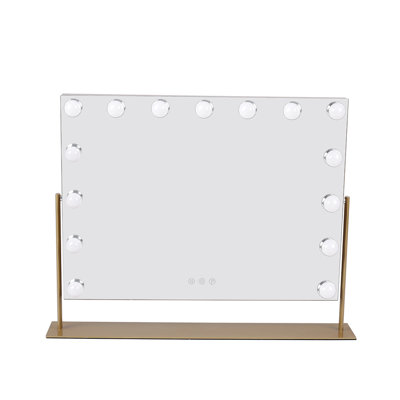 Mourya Metal Rectangle Floor Mirror