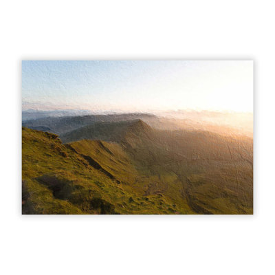 Pen Y Fan In The Brecon Beacons Wales - No Frame Painting
