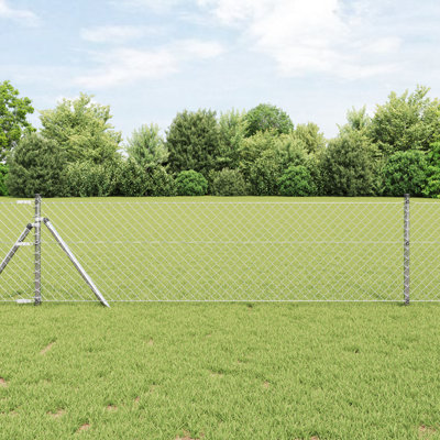 Chain Link Fence Galvanised Steel