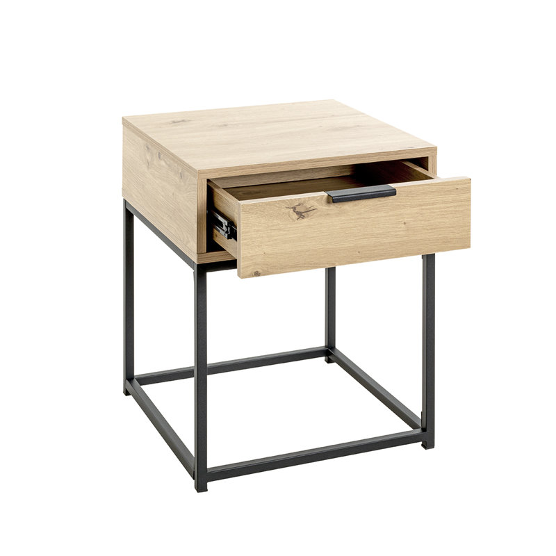 Cyndra Side Table with Storage