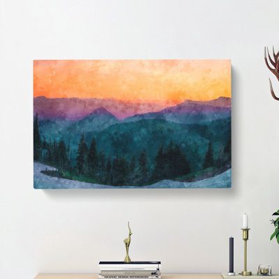 Mount Rainer In Seattle - Wrapped Canvas