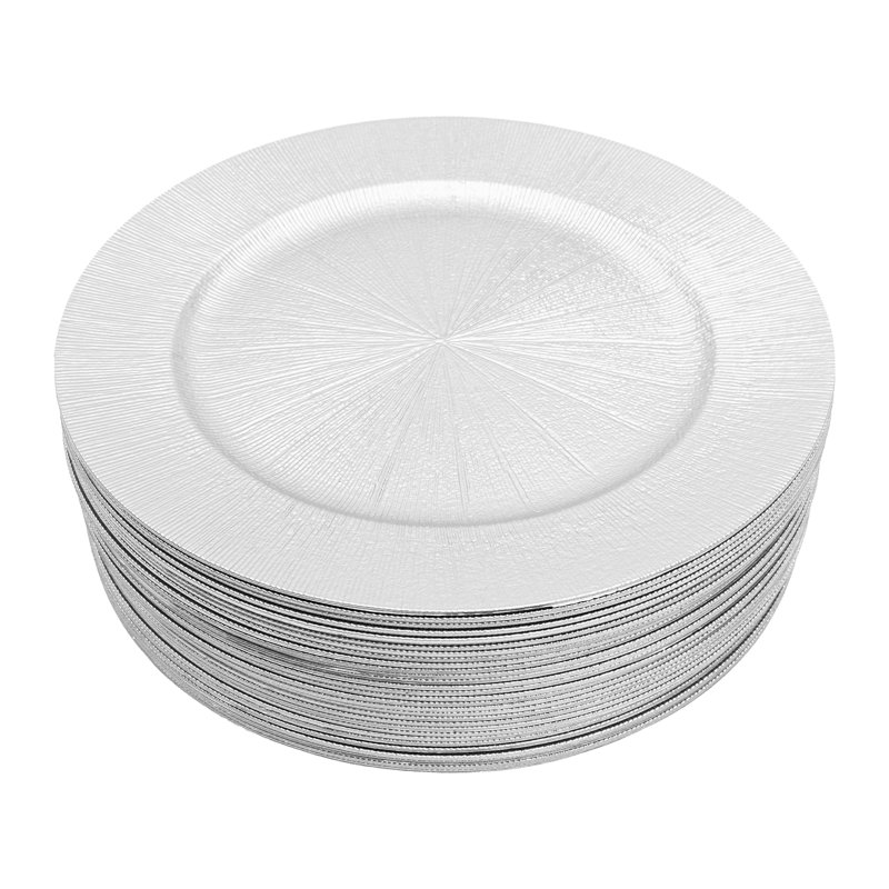 Chargeur rond 13 po (ensemble de 50), Argent argent