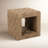 Burren Seagrass Weave Square End Table