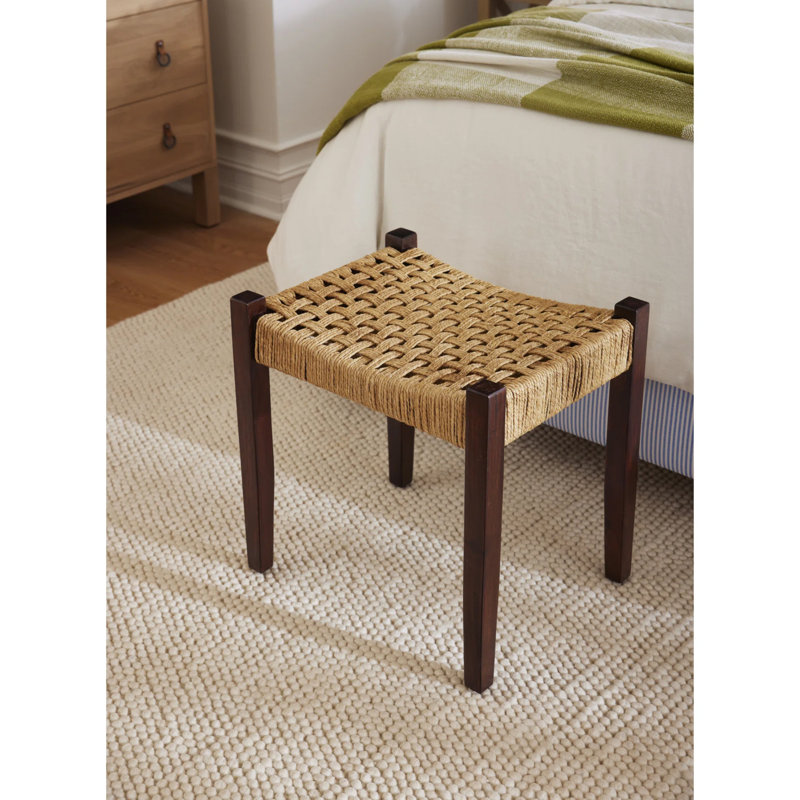 Elle Handmade Ivory Rug, Rectangle 8' x 10'