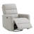 Mila Upholstered Rocking Swivel Power Recliner