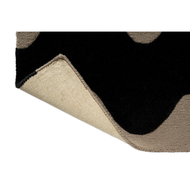 Lokki Black | 133905, Rectangle 4'7" x 6'7", Black