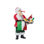 Kurt Adler Fabriche Musical Italian Santa Standing Christmas Figurine, 10.5in