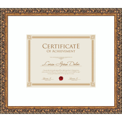 Antique Bronze Wood Picture Frame