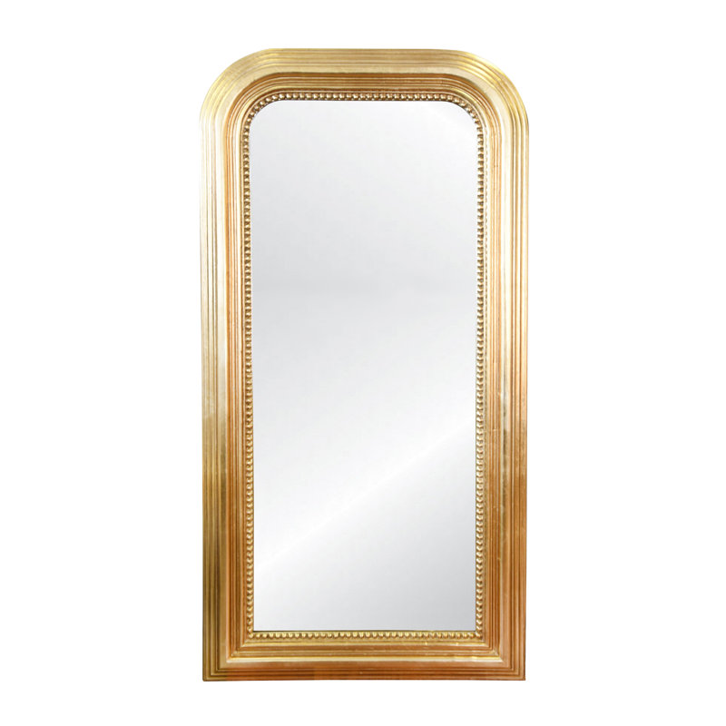 Miroir pleine grandeur Waverly, Doré