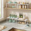 Ensemble de 2 tablettes de rangement empilables-1336155204-1336155205