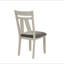 Ensemble de 2 chaises de salle à manger avec siège rembourré
