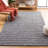 Kilim Hand Woven Performance Striped Rug-69430614