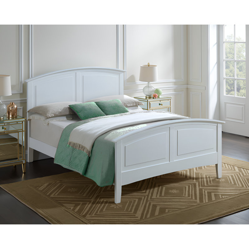 Lit double blanc Halden, Double, Blanc