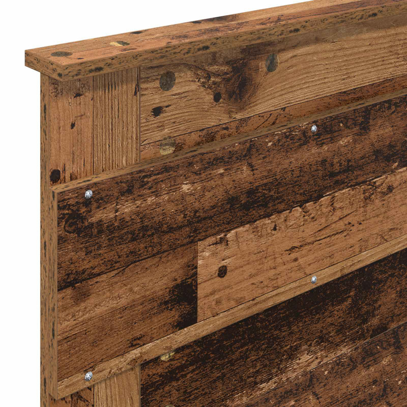 Bed, 100 x 200cm, Old Wood