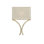 Cornwall Wrought Iron Flush Mounted Sconce