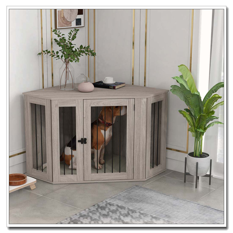 Table de bout d'angle pour chien