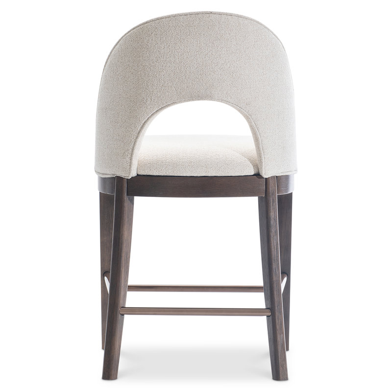 Raff Upholstered Bar Stool, Counter Stool (25.5" Seat Height)