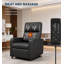 Fauteuil inclinable électrique, avec massage et chaleur-1017289244