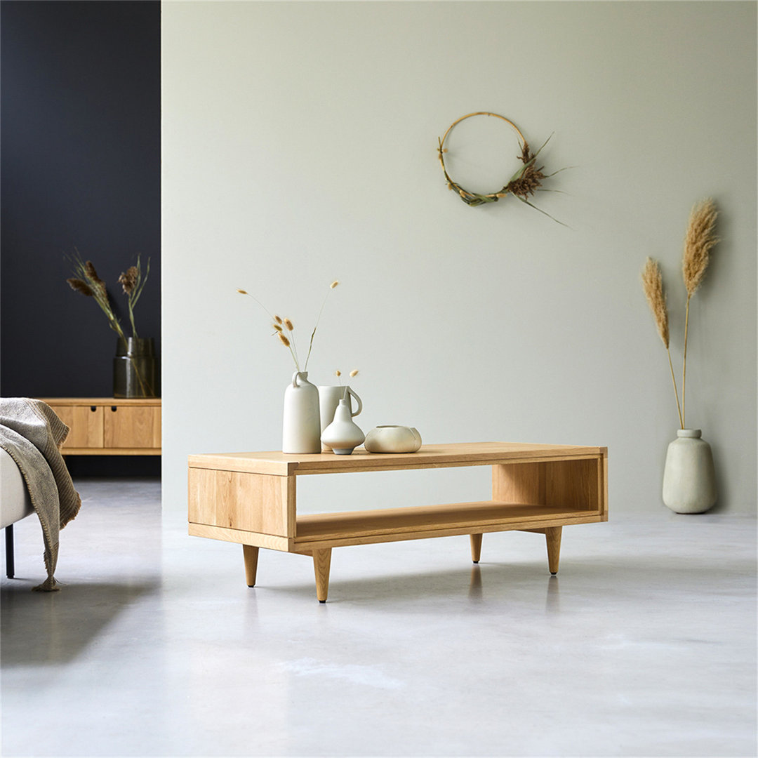 Solid Oak Coffee Table