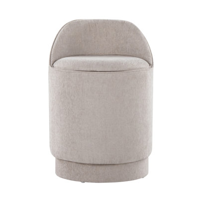 Gilham 18" Upholstered Vanity Stool