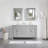 Elmmanual  35'' H X 60" W Solid Wood Bath Vanity with Stain-resistant Carrera White Quartz Top and Double Sink-439585333